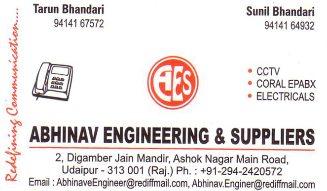 Abhinav Engineering And Suppliers