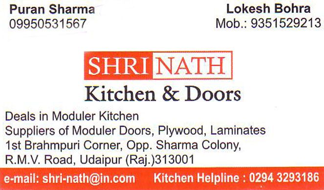 Shrinath Kitchen And Doors