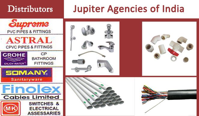 Jupiter Agencies of India | Best Sanitaryware Dealers in Udaipur | Best Hardware, Tiles Shops in Udaipur