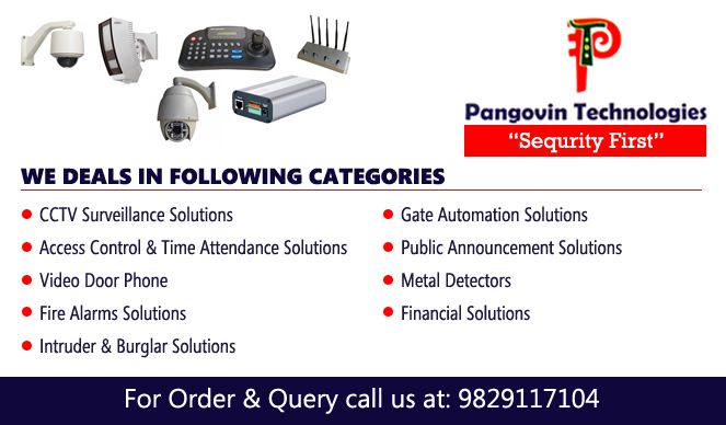 Pangovin Technologies | Best CCTV Dealers in Udaipur | Security System Udaipur
